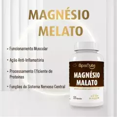 Magnésio Malato 600mg 60 Cáps - ApisNutri na internet