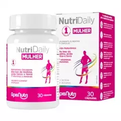 NutriDaily MULHER Polivitamínico 500mg 30 Cáps - ApisNutri