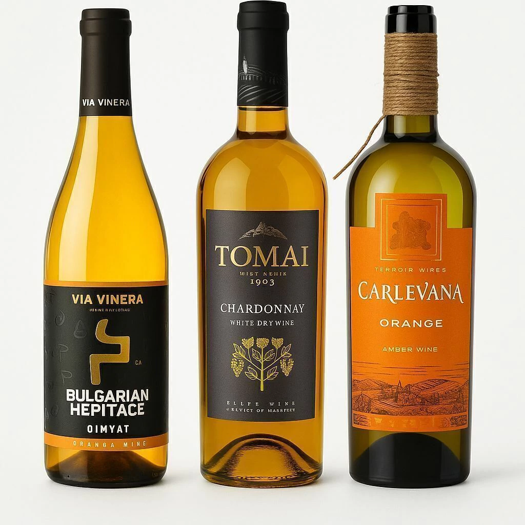Trio Vinhos Laranjas (entrega grátis)