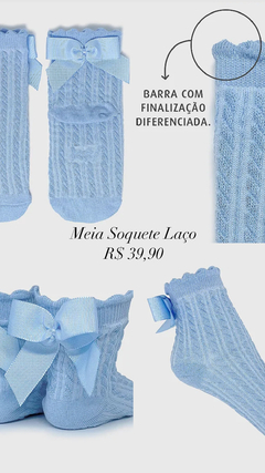 Meia Soquete Laço - comprar online