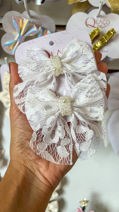 Parzinho Renda com pérola