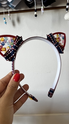 Tiara Gatinha Escolar