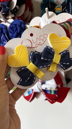 Parzinho Escolar Love - Qlaço