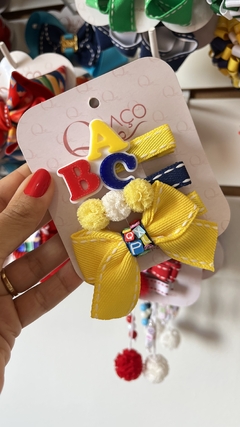 Trio Hair Clip Escolar - loja online
