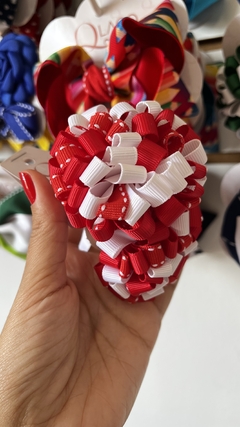 Parzinho Pompom de Fita no elástico - comprar online