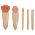 Conjunto Estojo Kit Pincel De Maquiagem Com Espelho - loja online