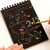 Bloco Caderno De Desenho Com Papel Mágico Anotações Colorido na internet