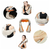 Aparelho Colete Massageador Pescoço Shiatsu Pulso Elétrico com Infravermelho - comprar online