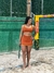 Conjunto Saia e Top Beach Tennis Laranja- Jessika