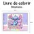 Livro De Colorir Stitch Capa Dura Holográfico 50 Folhas na internet