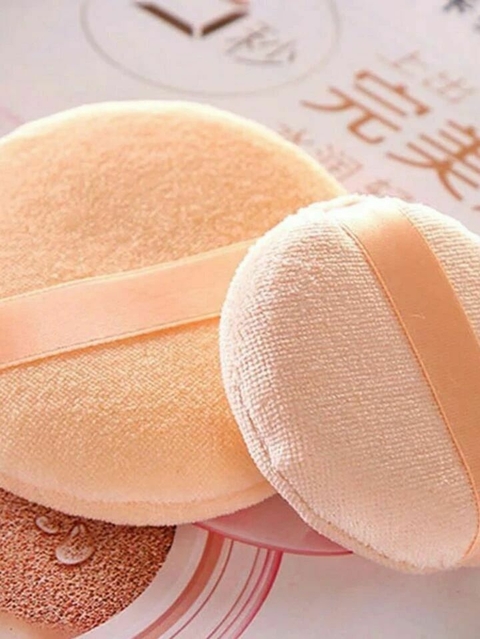 Pacote com 2 Esponjas Maquiagem Pó Facial