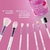 Kit 7 Pincéis + Porta Pincéis da Macrilan - Lumile Store