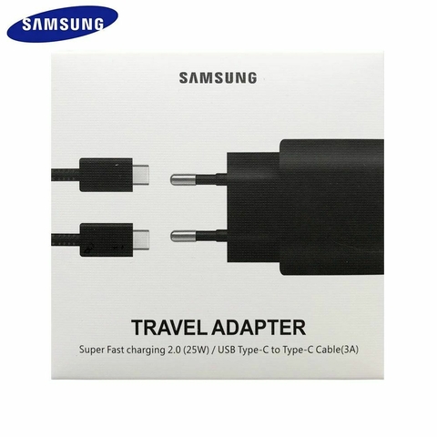 Kit Carregador+Cabo Original Samsung Turbo 25W