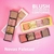 Paleta de Contorno, Blush e Iluminador Dalla