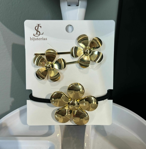 Kit Xuxinha/Prendedor de Cabelo Flor - comprar online