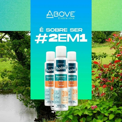 Repelente Spray Com Proteção Solar FPS30 150ml - Above