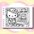 Livro de Colorir Hello Kitty - loja online