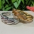 Bracelete Ondulado 20mm