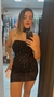 Vestido brilhoso na internet