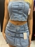 Conjunto jeans saia