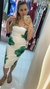 vestido midi longo