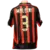 Camisa AC Milan Home Retrô 2006/07 - Torcedor Masculina Dourada - CAMISAS DE FUTEBOL | Bruxo Imports