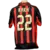 Camisa AC Milan Home Retrô 2006/07 - Torcedor Masculina Dourada - loja online