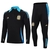 Conjunto Argentina Treino 23/24 - Masculino - Preto com detalhes em azul