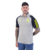 Camisa Polo Mengão Viajem 24/25 - Torcedor Masculina - Cinza / Preto