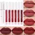 Batom líquido fosco impermeável, esmalte sexy do bordo do veludo, duradouro, h - loja online