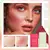 Bastão de blush matizado, 3 em 1 tubos de maquiagem, blush bucal, cosméticos c - BARCELLE