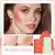 Bastão de blush matizado, 3 em 1 tubos de maquiagem, blush bucal, cosméticos c na internet