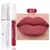 Batom líquido fosco impermeável, esmalte sexy do bordo do veludo, duradouro, h - loja online