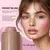Impermeável matizado hidratado blush stick, cor fácil, sedoso suave, creme de - BARCELLE