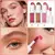 Imagem do Beleza Líquido Impermeável Blush, Veludo Matte, Pigmento Facial, Durável, Cre
