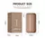 Impermeável matizado hidratado blush stick, cor fácil, sedoso suave, creme de - BARCELLE