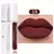 Batom líquido fosco impermeável, esmalte sexy do bordo do veludo, duradouro, h - BARCELLE