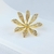 Brinco Margarida Cravejado em Zircônias - Semijoia Banhada a Ouro 18K - 001602 na internet