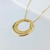 Colar Círculo Vazado - Semijoia Banhada a Ouro 18K ou Prata - 001569 - comprar online