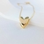 Colar Coração Designer – Semijoia Banhada a Ouro 18K - 001583 na internet