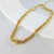 Choker Malha Roda com Pingente Cravejado de Zircônias - Semijoia Banhada a Ouro 18K - 001286 - comprar online