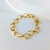 Pulseira Corrente Elos - Semijoia Banhada a Ouro 18K - 001560 - loja online