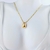 Colar Pingente Gota – Semijoia Banhada a Ouro 18K - 001553 - comprar online