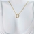 Colar Gota com Zircônias - Semijoia Banhada a Ouro 18K - 001293 na internet