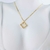 Colar Flor Trevo com Zircônias - Semijoia Banhada a Ouro 18K - 001580 na internet