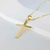 Colar Religioso Cruz - Semijoia Banhada a Ouro 18K - 25740001 - loja online