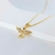 Colar Religioso Espírito Santo com Zircônias - Semijoia Banhada a Ouro 18K - 02302501 - La Roma Presentes