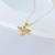 Colar Religioso Espírito Santo com Zircônias - Semijoia Banhada a Ouro 18K - 02302501 - loja online