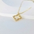 Colar Flor Trevo com Zircônias - Semijoia Banhada a Ouro 18K - 001580 - La Roma Presentes