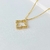 Imagem do Colar Flor Trevo com Zircônias - Semijoia Banhada a Ouro 18K - 001580